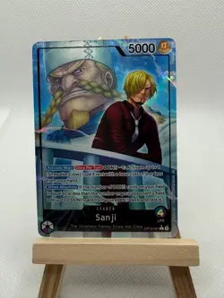 Bandai One Piece Card Game Sanji Leader alternate art OP12 Legacy of the Master - Image 1