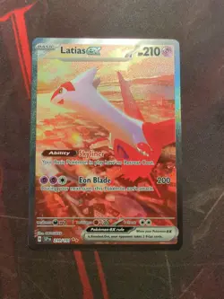 Latias EX 239/191 Special Illustration Rare SIR Pokemon Surging Sparks Near Mint - Image 1