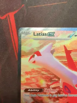 Latias EX 239/191 Special Illustration Rare SIR Pokemon Surging Sparks Near Mint - Image 2