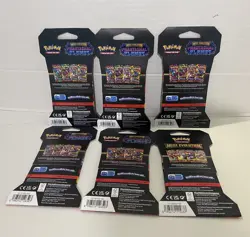 Pokemon Lot of 5 Mega Evolution Phantasmal flames 1 MegaEvolution Boosters Packs - Image 2