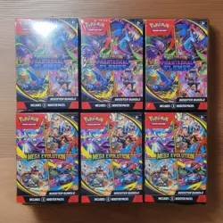 Pokemon Mega Evolution Phantasmal Flames Booster Bundle Lot Of 6 36 Packs - Image 1