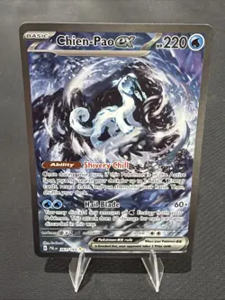 Chien-Pao ex - 261/193 - Pokemon Paldea Evolved Special Illustration Rare NM - Image 1