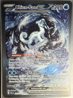 Chien-Pao ex 261/193 [Paldea Evolved] NM Special Illustration Rare Pokemon - Image 1