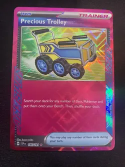 Precious Trolley 185/191 - Surging Sparks - Pokemon TCG - ACE SPEC Rare - Image 1