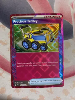 Precious Trolley 185/191 - Surging Sparks - Pokemon TCG - ACE SPEC Rare - Image 1