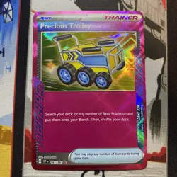 Precious Trolley 185/191 - Surging Sparks - Pokemon TCG - ACE SPEC Rare - Image 1