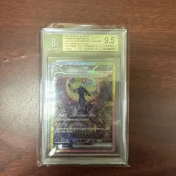 Pokemon Card Beckett 9.5 Umbreon ex 217/187 Sv8a: Terastal Fest Ex Holo Japanese - Image 1
