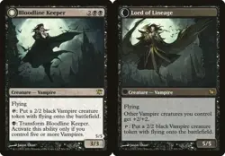 Bloodline Keeper // Lord of Lineage - Foil Innistrad MP MTG - Image 1