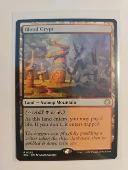 Blood Crypt Lorwyn Eclipsed Regular 262 Mtg Magic The Gathering - Image 1