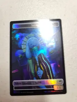 1x Spirit (011) Spirit (002) x1 1x Token FOIL Kamigawa: Neon Dynasty NM MTG - Image 2