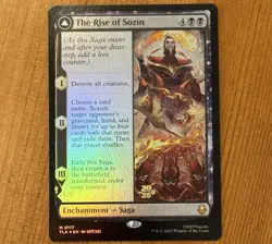 The Rise of Sozin [Prerelease] M 0117, NM Foil Promo, MTG Avatar TLA, Fire Lord - Image 1