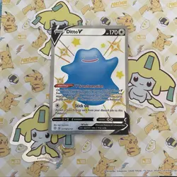 ✨ Ditto V - SV118/SV122 - Shining Fates - Shiny Vault - Pokemon TCG Card - Image 1
