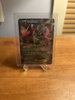 Pokemon Tyrantrum EX XY70 XY Black Star Promo LP - Image 1