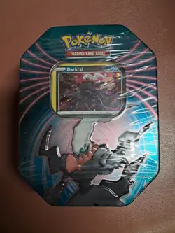 Darkrai Pokemon Tin FACTORY SEALED - Image 1