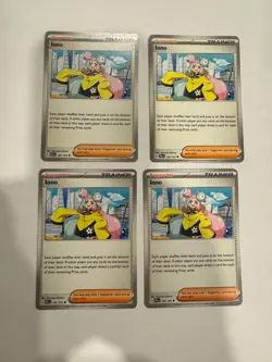 [4x Playset] Iono - 185/193 - SV02: Paldea Evolved (PAL) - Pokemon TCG - Image 1