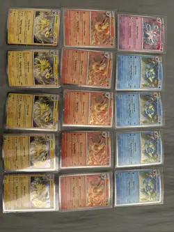 Pokemon Cosmos Holo Eeveelutions LOT of 15 NM Jolteon Flareon Vaporeon Sylveon - Image 1