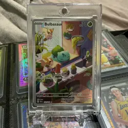 Pokemon TCG: Bulbasaur 143/142 - SV: Stellar Crown - Illustration Rare NM - Image 1