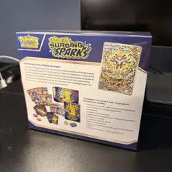 Pokemon TCG Surging Sparks Elite Trainer Box ETB NEW SEALED + Slabs - Image 2