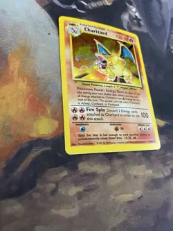Charizard - Holo - 4/102 Base Set - WOTC Unlimited - Pokemon TCG - 1999 - LP - Image 3