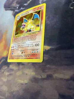 Charizard - Holo - 4/102 Base Set - WOTC Unlimited - Pokemon TCG - 1999 - LP - Image 4