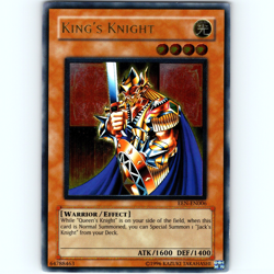 Yugioh King's And Queens Knight EEN-EN006 Unlimited Ultimate Rare Holo - NM 💎 - Image 1