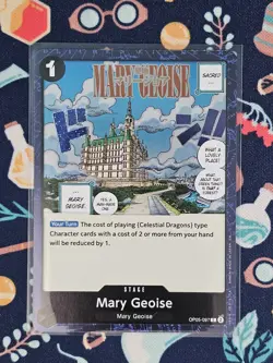 One Piece Mary Geoise C OP05-097 PRB-02 Pirate Foil Edition TCG English - Image 1