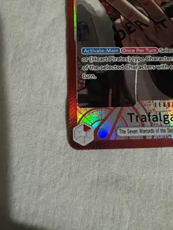 One Piece TCG Trafalgar Law OP14-001 Alt Art Leader English - Image 5