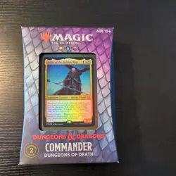 MTG Dungeons of Death Dungeons & Dragons Commander Deck ENG Sealed New Magic - Image 1