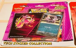 SET OF 2 - POKEMON ASCENDED HEROES TECH STICKER COLLECTION CHARMANDER & GHASTLY - Image 3
