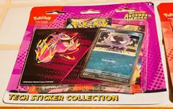SET OF 2 - POKEMON ASCENDED HEROES TECH STICKER COLLECTION CHARMANDER & GHASTLY - Image 5