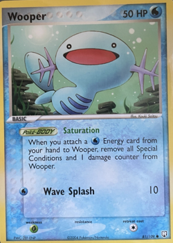 Pokemon TCG - Team Rocket Returns - Uncommon - Wooper - 81/109 - Image 4