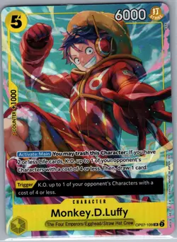 Monkey.D.Luffy (Illustration Box Vol.3) OP07-109 Promo One Piece Card Game - NM - Image 1