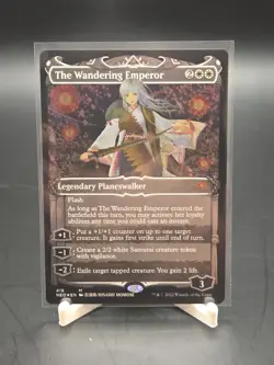 Magic The Gathering - The Wandering Emperor showcase foil etched - Image 1