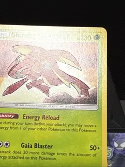 Pokemon Card Shining Genesect 9/73 Shining Legends Shiny Holo Rare Near Mint 1 - Image 2