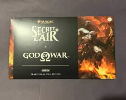 MTG Secret Lair Drop - God Of War: Greek (Traditional Foil Edition) - Image 1