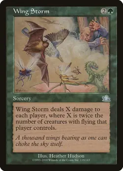 Wing Storm - Foil Prophecy MP MTG - Image 1