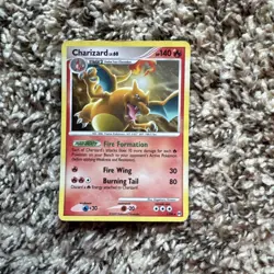 Pokemon TCG Charizard LV.60 Platinum Arceus Holo Rare Card 1/99 - Image 1