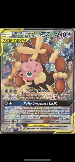 Pokemon GX EX Holo Card Lot Cosmic Eclipse Unbroken Bonds Mega Lopunny GX etc. - Image 1