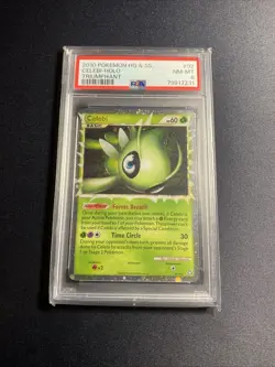 2010 POKEMON TRIUMPHANT CELEBI PRIME #92 ULTRA RARE PSA 8 NEAR MINT - Image 1