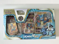 Pokemon TCG Lucario VSTAR Premium Collection SEALED - Image 1