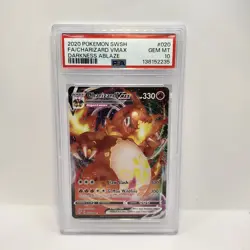 Pokemon Darkness Ablaze Charizard VMAX PSA 10 Gem Mint 20/189 - Image 1