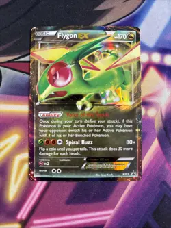 Flygon EX XY61 Black Star Promo - Pokemon Card XY 2015 LP - Image 1