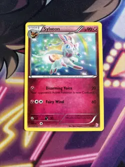 Sylveon 15/30 XY Trainer Kit Sylveon and Noivern 2014 Pokemon Card LP+ - Image 1