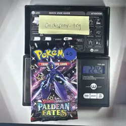 22.42 g Paldean Fates Booster Pack Pokemon TCG New Sealed - Image 1