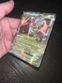 Pokemon TCG - Tyrantrum EX XY Black Star Promos Holo Ultra Rare Card XY70 - Image 4