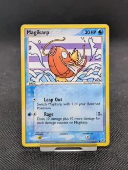 Pokemon Card Magikarp EX Deoxys Common 64/107 NM/M - Image 1