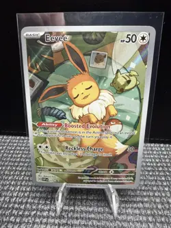 2025 Pokemon Eevee Black Star Promo SVP 173 Prismatic Evolutions - Image 1