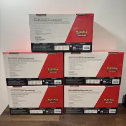 5x POKEMON PRISMATIC EVOLUTIONS ETB TRAINER BOX & POKEBALL SAMS CLUB BUNDLE - Image 2