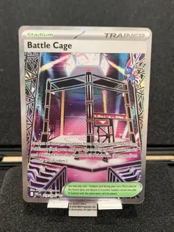 2025 Pokemon Phantasmal Flames Battle Cage 116/094 Ultra Rare Full Art 🔥🔥🔥 - Image 2