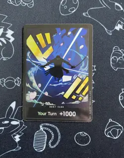 One Piece Card Game DON!! Card Foil Holo Textured Roronoa Zoro PRB01 - Image 1